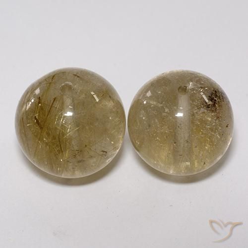 Shop natural 27.60ct 非常に薄いゴールデンブラウン ルチルクォーツ gems, スフェア / ボール, from インド at GemSelect. In stock, global shipping!