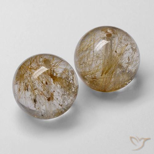 Shop natural 27.14ct ウォームブラウン ルチルクォーツ gems, スフェア / ボール, from インド at GemSelect. In stock, global shipping!