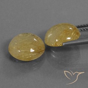 Shop natural 8.46ct ミディアムゴールド ルチルクォーツ gems, ラウンド, from インド at GemSelect. In stock, global shipping!
