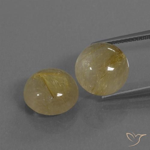 Shop natural 11.08ct 非常に薄いゴールデンブラウン ルチルクォーツ gems, ラウンド, from インド at GemSelect. In stock, global shipping!