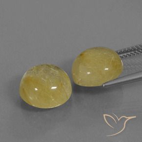 Shop natural 10.77ct ミディアムイエロー ルチルクォーツ gems, ラウンド, from インド at GemSelect. In stock, global shipping!