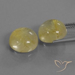 Shop natural 11.53ct アーシーイエロー ルチルクォーツ gems, ラウンド, from インド at GemSelect. In stock, global shipping!