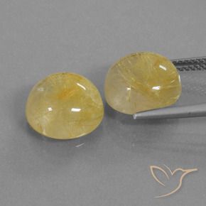 Shop natural 10.89ct 薄いイエロー ルチルクォーツ gems, ラウンド, from インド at GemSelect. In stock, global shipping!