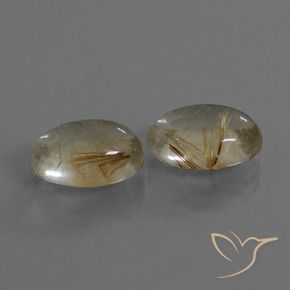 Shop natural 9.84ct 非常に薄いゴールデンブラウン ルチルクォーツ gems, 楕円形, from インド at GemSelect. In stock, global shipping!