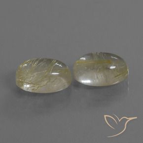 Shop natural 11.22ct ライトイエロー ルチルクォーツ gems, 楕円形, from インド at GemSelect. In stock, global shipping!