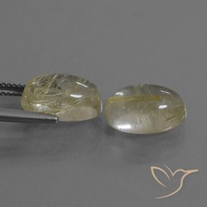 Shop natural 11.22ct ライトイエロー ルチルクォーツ gems, 楕円形, from インド at GemSelect. In stock, global shipping!