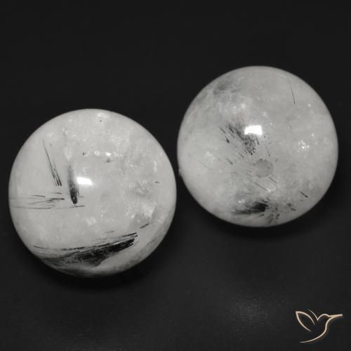 Shop natural 27.41ct 黒でクリア ルチルクォーツ gems, スフェア / ボール, from インド at GemSelect. In stock, global shipping!