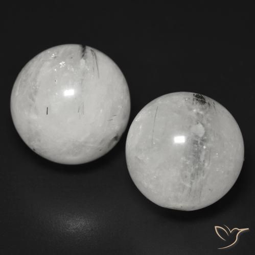 Shop natural 27.41ct 黒でクリア ルチルクォーツ gems, スフェア / ボール, from インド at GemSelect. In stock, global shipping!