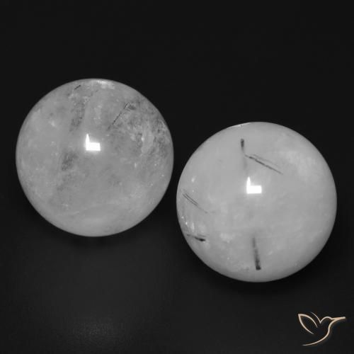 Shop natural 25.19ct グレーがかったホワイト ルチルクォーツ gems, スフェア / ボール, from インド at GemSelect. In stock, global shipping!