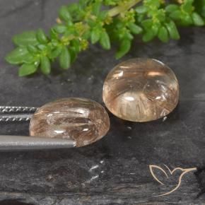 Shop natural 7.24ct 非常に薄い黄褐色 ルチルクォーツ gems, ラウンド, from インド at GemSelect. In stock, global shipping!
