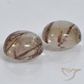 Shop natural 2.95ct 黒で茶色 ルチルクォーツ gems, ラウンド, from インド at GemSelect. In stock, global shipping!