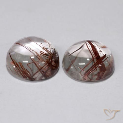 Shop natural 5.22ct 銅でクリア ルチルクォーツ gems, ラウンド, from インド at GemSelect. In stock, global shipping!