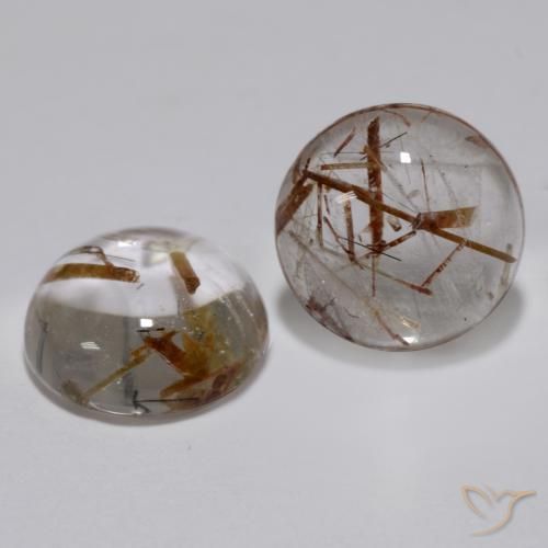 Shop natural 4.77ct 黒で茶色 ルチルクォーツ gems, ラウンド, from インド at GemSelect. In stock, global shipping!