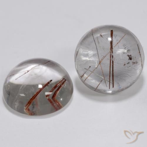 Shop natural 5.74ct 銅でクリア ルチルクォーツ gems, ラウンド, from インド at GemSelect. In stock, global shipping!