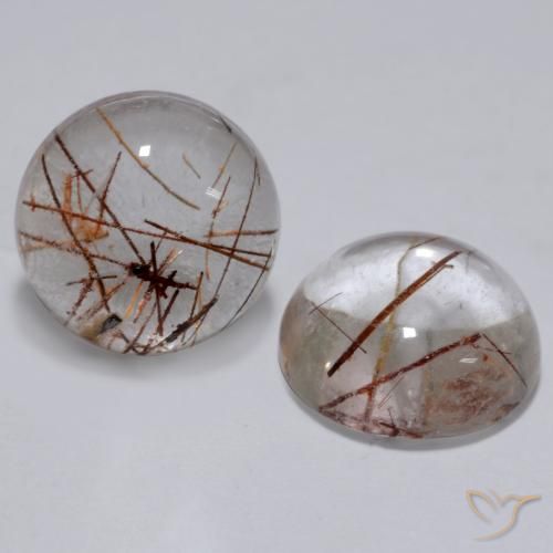 Shop natural 5.29ct 銅でクリア ルチルクォーツ gems, ラウンド, from インド at GemSelect. In stock, global shipping!