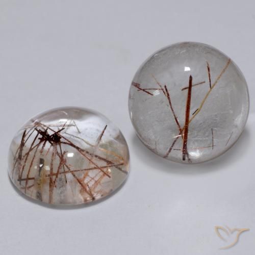 Shop natural 5.29ct 銅でクリア ルチルクォーツ gems, ラウンド, from インド at GemSelect. In stock, global shipping!