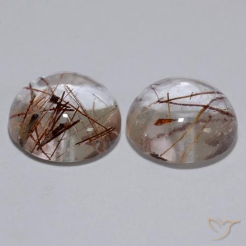 Shop natural 5.29ct 銅でクリア ルチルクォーツ gems, ラウンド, from インド at GemSelect. In stock, global shipping!