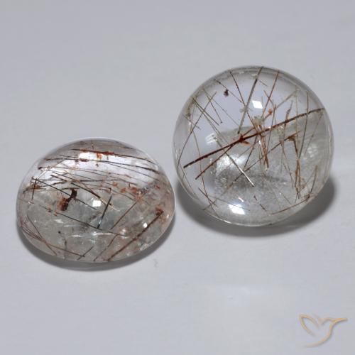 Shop natural 11.65ct 銅でクリア ルチルクォーツ gems, ラウンド, from インド at GemSelect. In stock, global shipping!