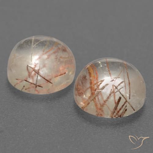 Shop natural 3.64ct 銅でクリア ルチルクォーツ gems, ラウンド, from インド at GemSelect. In stock, global shipping!