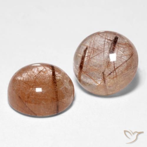 Shop natural 3.11ct ウォームブラウン ルチルクォーツ gems, ラウンド, from インド at GemSelect. In stock, global shipping!