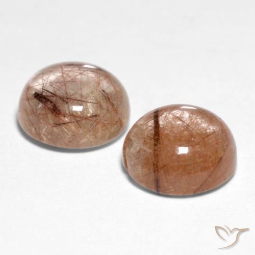 Shop natural 3.11ct ウォームブラウン ルチルクォーツ gems, ラウンド, from インド at GemSelect. In stock, global shipping!