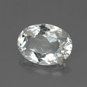 2.91カラットの天然ゴールデンルチルトパーズ（10.3×7.6 mm・オーバルカット）