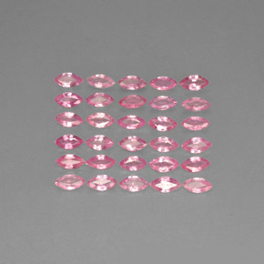 カラットの天然ピンクサファイア（4.2×2.1 mm・マーキス）