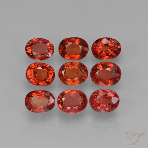 0.11ct 天然 ピンクがかったレッド サファイア, 四角形, VS