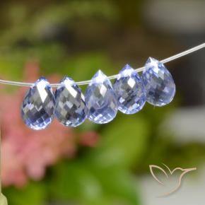 Shop natural 3.42ct Intense Blue  サファイア gems, ブリオレット, from スリランカ at GemSelect. In stock, global shipping!