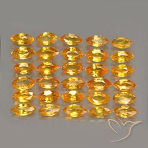 Shop natural 3.36ct 濃いオレンジゴールド サファイア gems, マーキーズ, from タンザニア at GemSelect. In stock, global shipping!