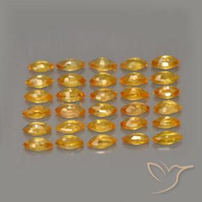 Shop natural 3.36ct 濃いオレンジゴールド サファイア gems, マーキーズ, from タンザニア at GemSelect. In stock, global shipping!