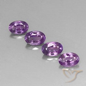 Shop natural 2.61ct 薄いミディアムバイオレット サファイア gems, 楕円形, from タンザニア at GemSelect. In stock, global shipping!
