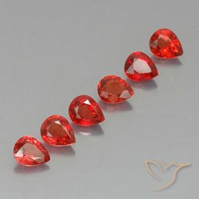 Shop natural 1.99ct 明るい赤 サファイア gems, 洋梨の形, from タンザニア at GemSelect. In stock, global shipping!