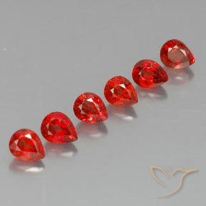Shop natural 2.40ct 明るい赤 サファイア gems, 洋梨の形, from タンザニア at GemSelect. In stock, global shipping!