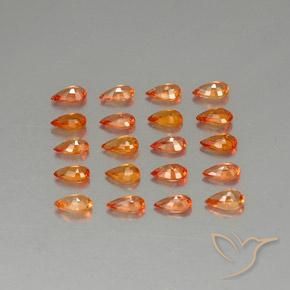Shop natural 4.60ct ミディアムオレンジ サファイア gems, 洋梨の形, from タンザニア at GemSelect. In stock, global shipping!