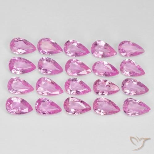 Shop natural 4.48ct 薄いロイヤルパープルピンク サファイア gems, 洋梨の形, from マダガスカル at GemSelect. In stock, global shipping!