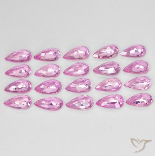 Shop natural 4.48ct 薄いロイヤルパープルピンク サファイア gems, 洋梨の形, from マダガスカル at GemSelect. In stock, global shipping!