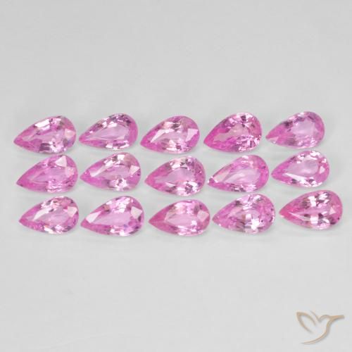 Shop natural 4.26ct ミディアムピンク サファイア gems, 洋梨の形, from マダガスカル at GemSelect. In stock, global shipping!