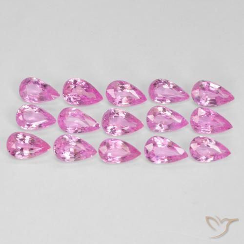 Shop natural 4.26ct ミディアムピンク サファイア gems, 洋梨の形, from マダガスカル at GemSelect. In stock, global shipping!