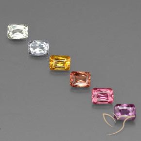 Shop natural 1.83ct マルチカラー サファイア gems, 八角形 / エメラルドカット, from タンザニア at GemSelect. In stock, global shipping!