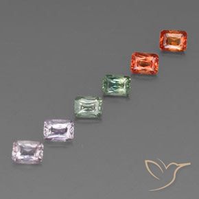 Shop natural 1.62ct マルチカラー サファイア gems, 八角形 / エメラルドカット, from タンザニア at GemSelect. In stock, global shipping!