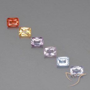 Shop natural 1.87ct マルチカラー サファイア gems, 八角形 / エメラルドカット, from タンザニア at GemSelect. In stock, global shipping!