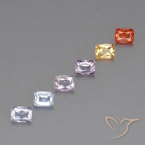 Shop natural 1.87ct マルチカラー サファイア gems, 八角形 / エメラルドカット, from タンザニア at GemSelect. In stock, global shipping!