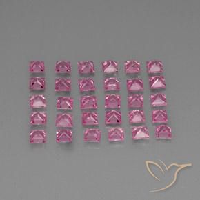 Shop natural 5.70ct ミディアムピンク サファイア gems, 四角形, from マダガスカル at GemSelect. In stock, global shipping!