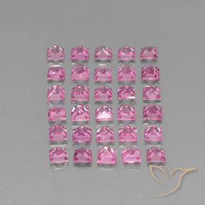 Shop natural 5.34ct ミディアムピンク サファイア gems, 四角形, from マダガスカル at GemSelect. In stock, global shipping!