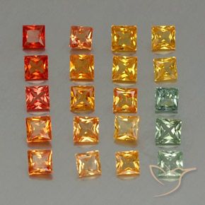 自然派の商品を探す 4.24ct マルチカラー サファイア 宝石, 四角, タンザニア からGemSelectで. 在庫あり、世界各国へ発送!