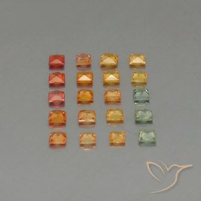 自然派の商品を探す 4.24ct マルチカラー サファイア 宝石, 四角, タンザニア からGemSelectで. 在庫あり、世界各国へ発送!