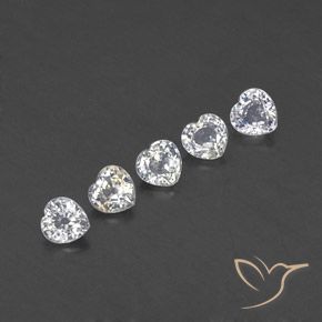 Shop natural 1.67ct ウォームホワイト サファイア gems, ハート型, from スリランカ at GemSelect. In stock, global shipping!