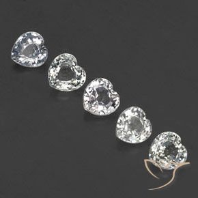 Shop natural 1.69ct 青みがかったホワイト サファイア gems, 心臓, from スリランカ at GemSelect. In stock, global shipping!