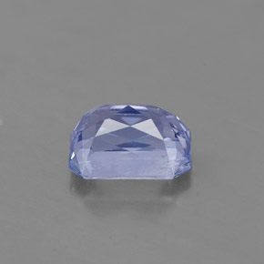 1.88カラットの天然ライトブルーサファイア（7.5×5.6 mm・エメラルドカット）
